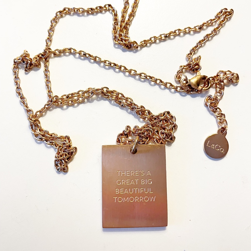 Disney charm necklace